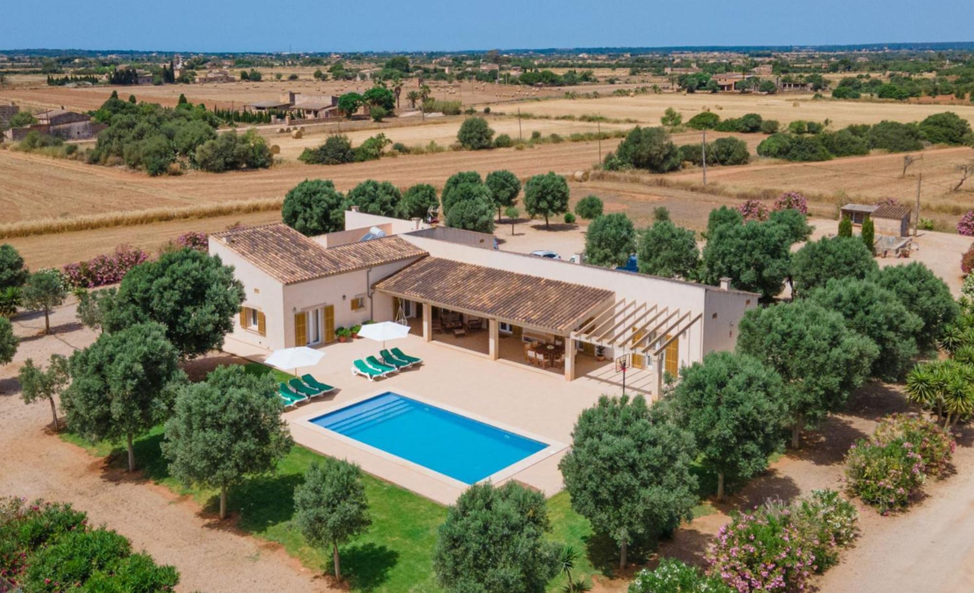 Villa Son Virgili Es Trenc Campos  Exterior foto
